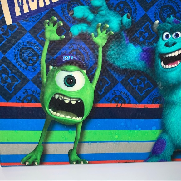 Disney Monsters University Pillow Plush and Frame - Picture 10 of 12